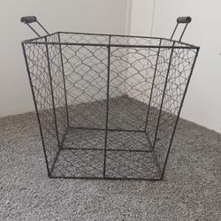 Metal Storage Basket 