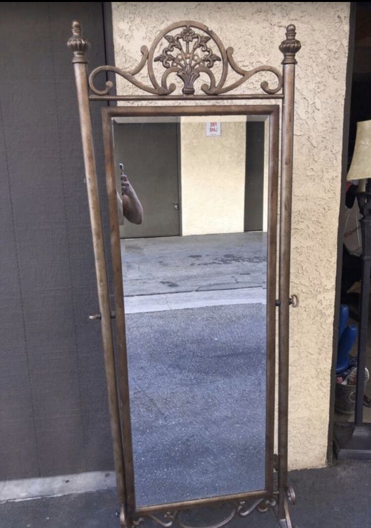 Full length stand up mirror by Ashley’s furniture