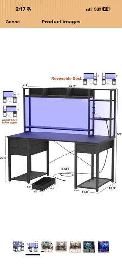 Home office desk