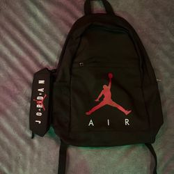 Nike Air Jordan Backpack Laptop Bag Unisex Bag Multi Color Black US