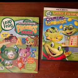 Leap Frog Childrens DVD lot