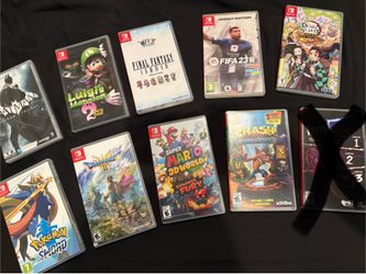 My Nintendo Switch Games! Shoot me offer!!