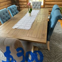 Farmer Table And 6 Chairs