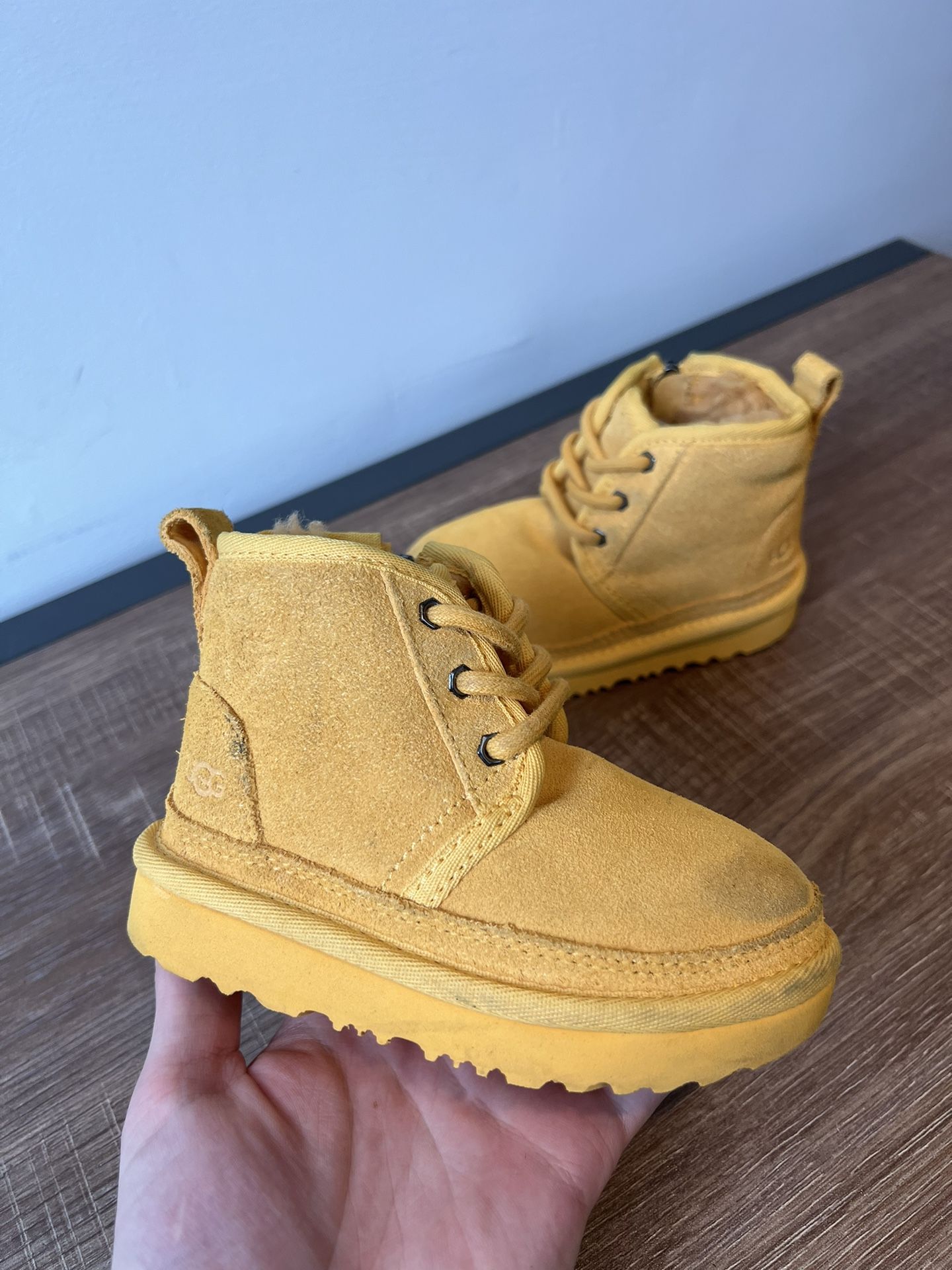 Ugg Chukka Boot Toddler Neumel II Suede Zip Ankle Kids Size 7 1017320T