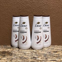4 - Dove Coconut & Cocoa Butter Body Wash 