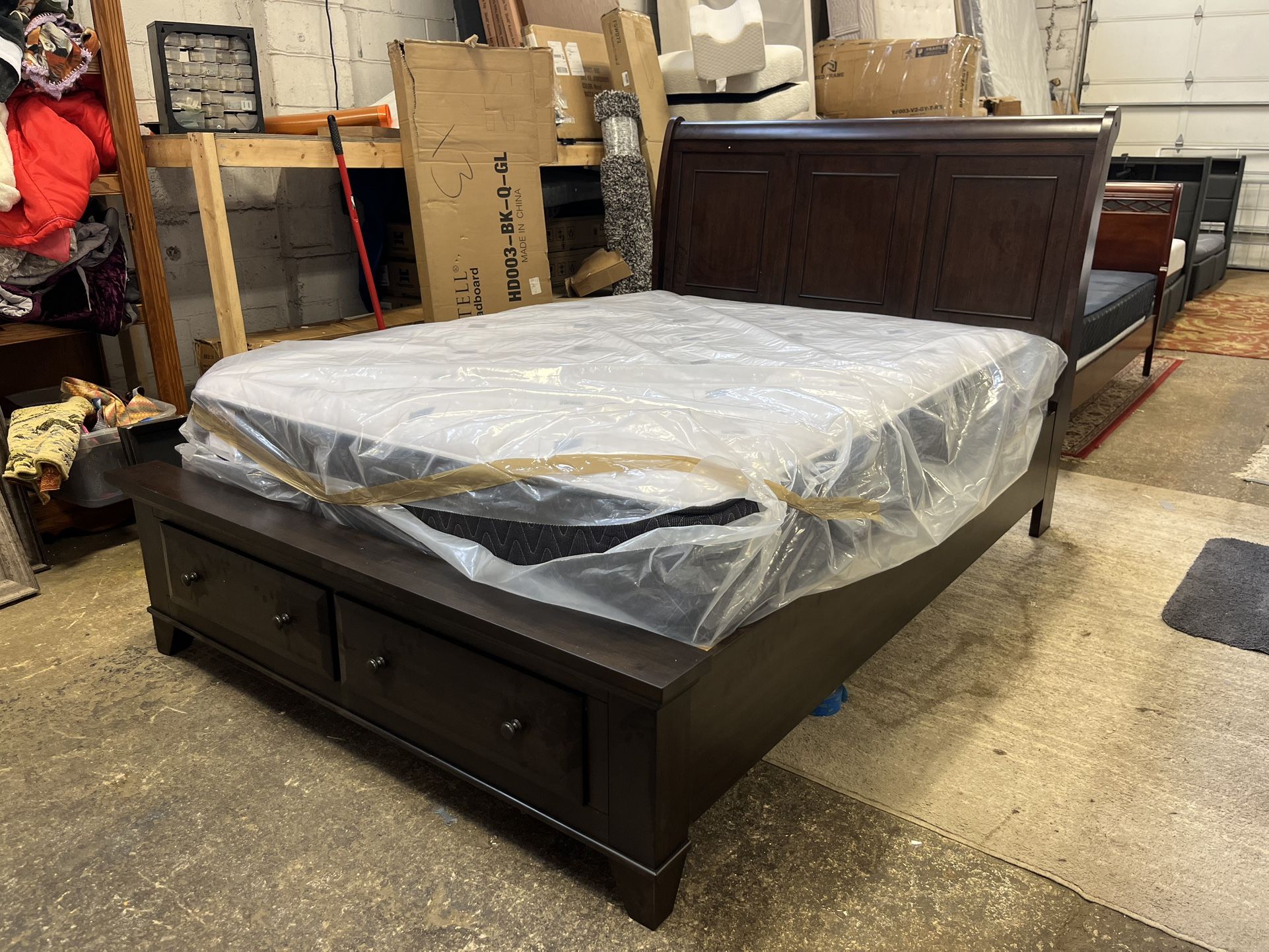 Whole Queen Bed With Storage