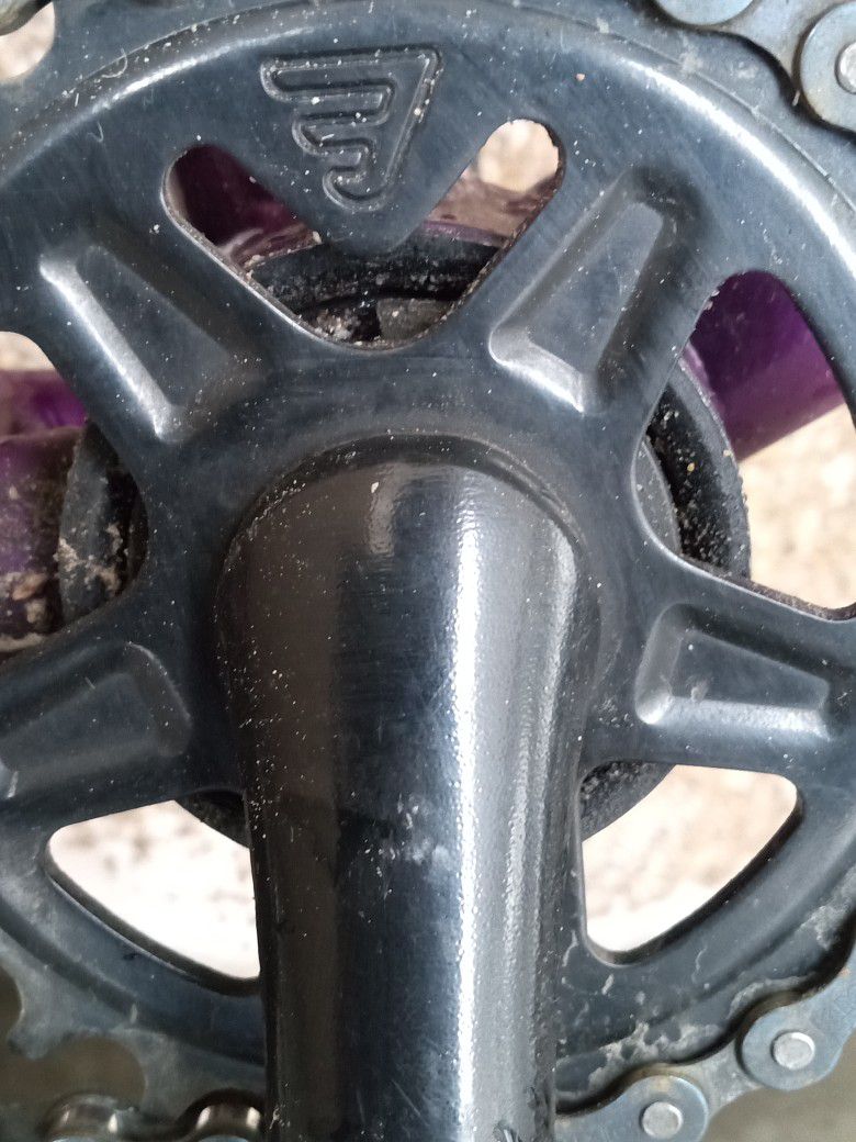 Mafia BMX. Bike 20in.Purple,Gold Rims