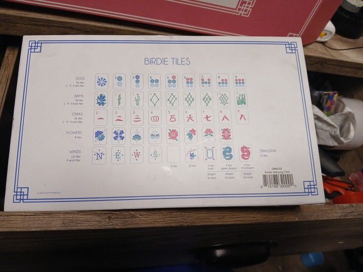 International Mahjong card Game