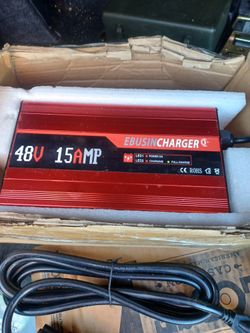 GOLF ⛳️ CAR BATTERY CHARGER NEW. $40, FIRM. 