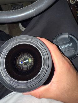 Canon Camera Lens with Lens Cap