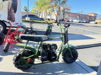 Hunter Green Minibike Motorcycle 100CC