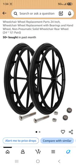 Wheelchair wheels