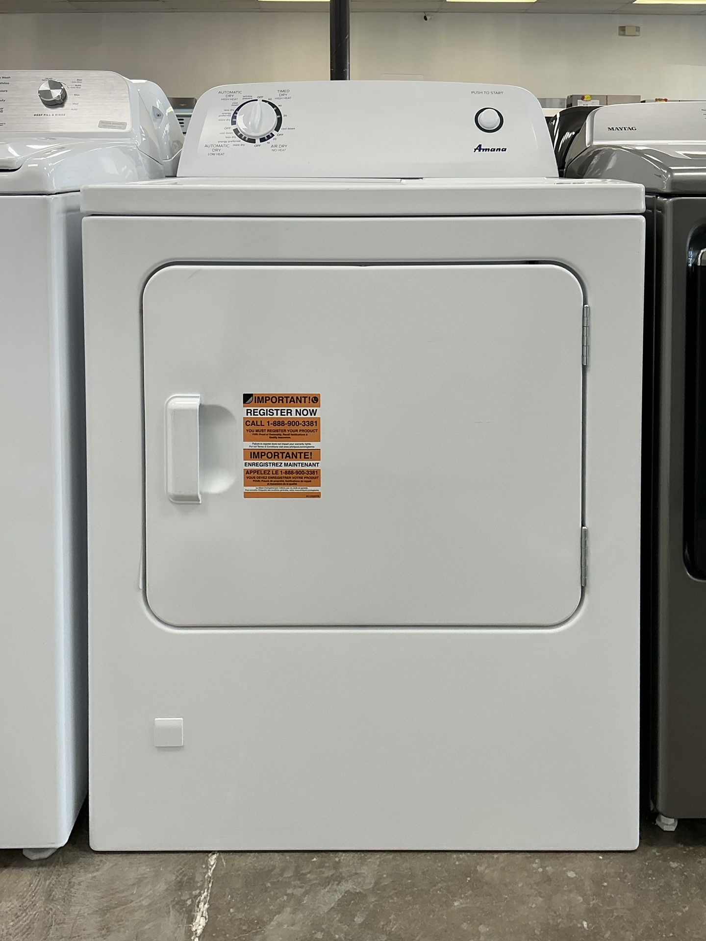 Amana 6.5 cu. ft. Vented Gas Dryer w/Wrinkle Prevent