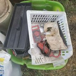 Box Of Misc Stuff Tools