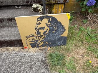 Charles Bukowski Canvas