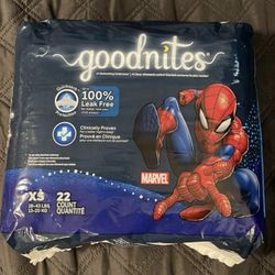 Goodnites Spider-Man XS 22 Count