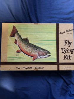 Hank Robert’s Fly Tying Kit 