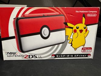 New 2DS Pokeball Edition CIB