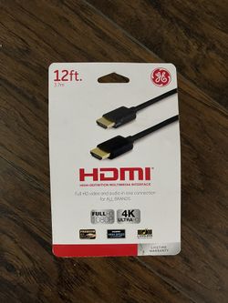 12 ft HDMI Cable (GE)
