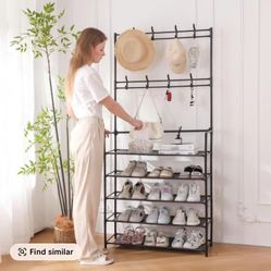 Shoe And Hat Rack