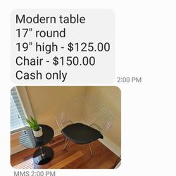 Table -chair