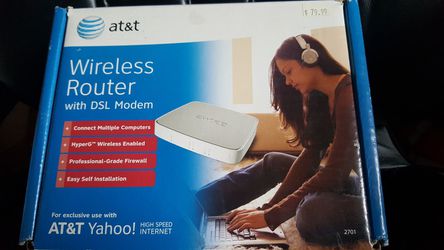 Wireless Router AT&T 2wire DSL Modem 2701HG-B