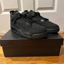 Nike Air Jordan 4 Retro Black Cat Size 8.5