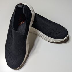 Woolloomooloo Woolf Merino Wool Slip-On Sneaker Sz 37 Jet Black
