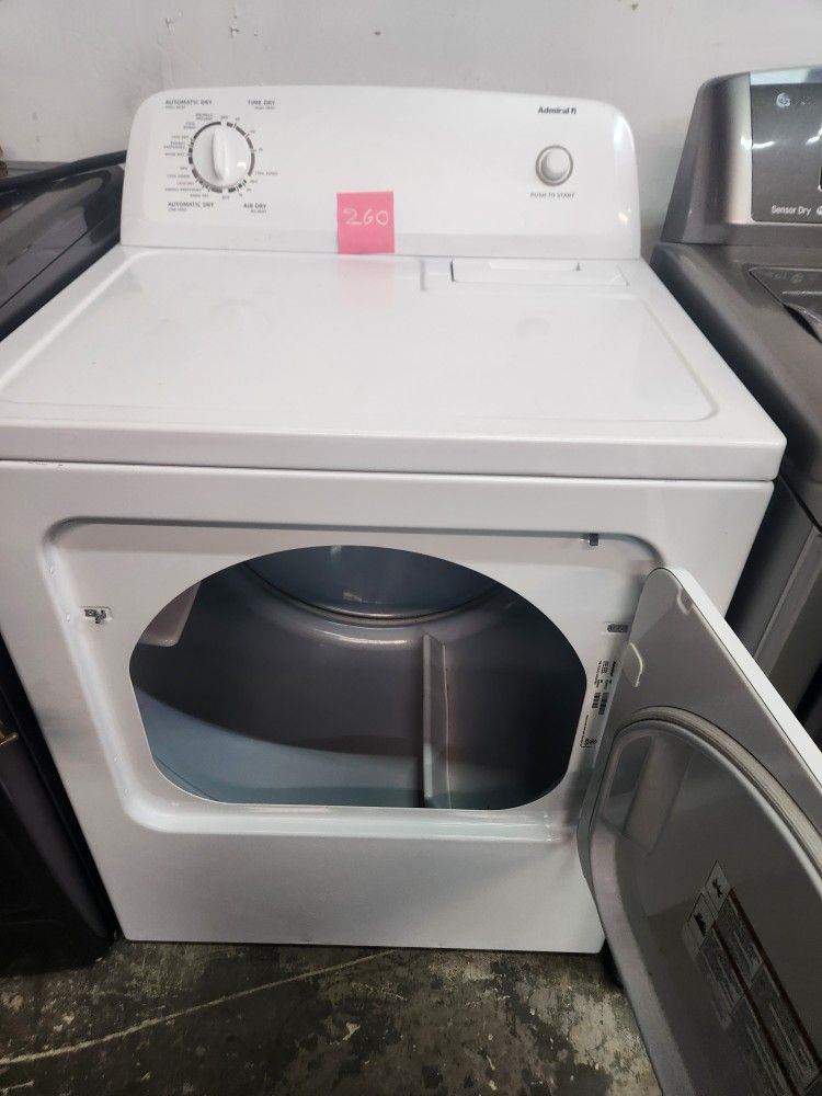 AMANA DRYER WITH WARRANTY