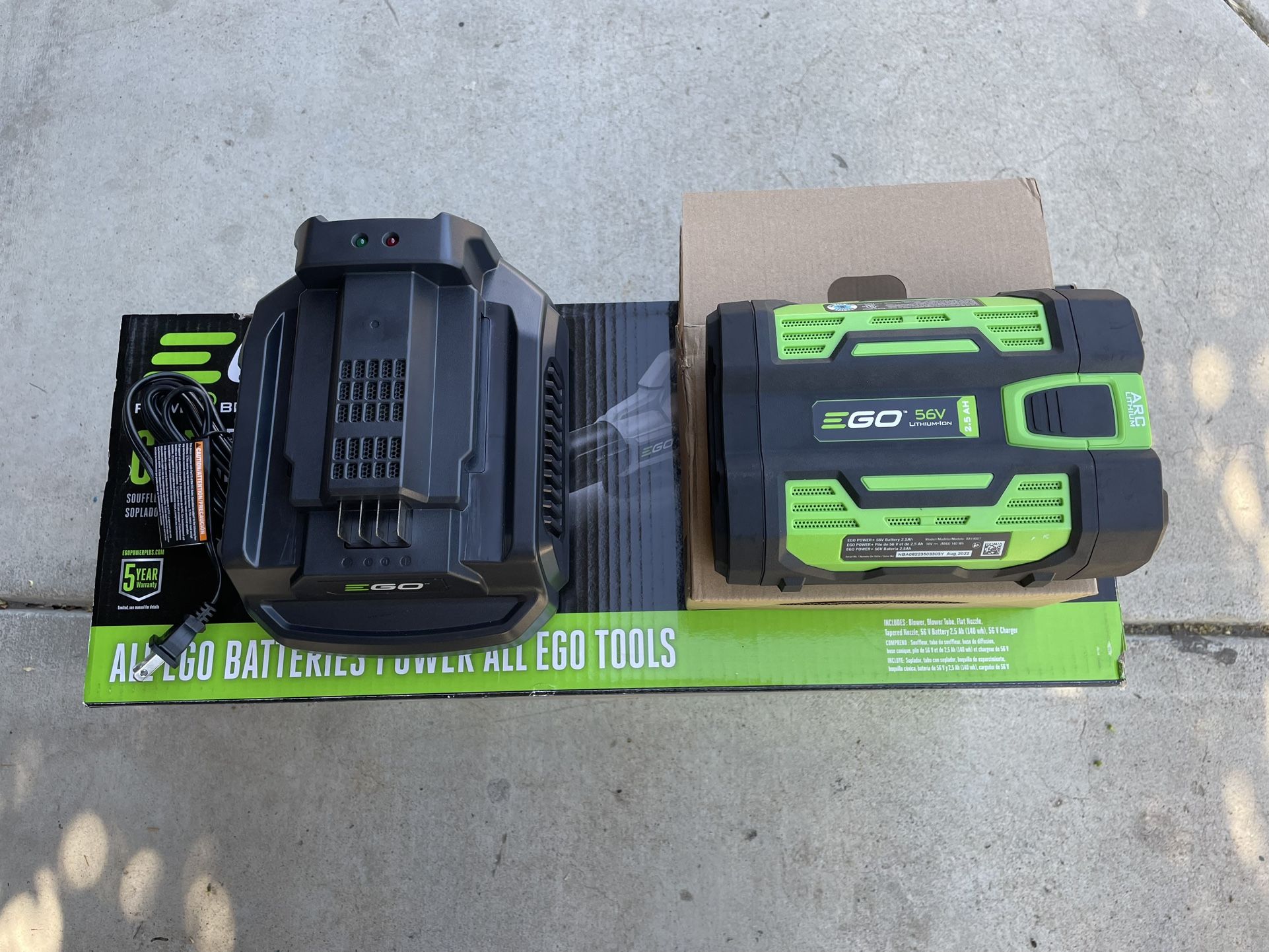 E Go Battery And Charger
