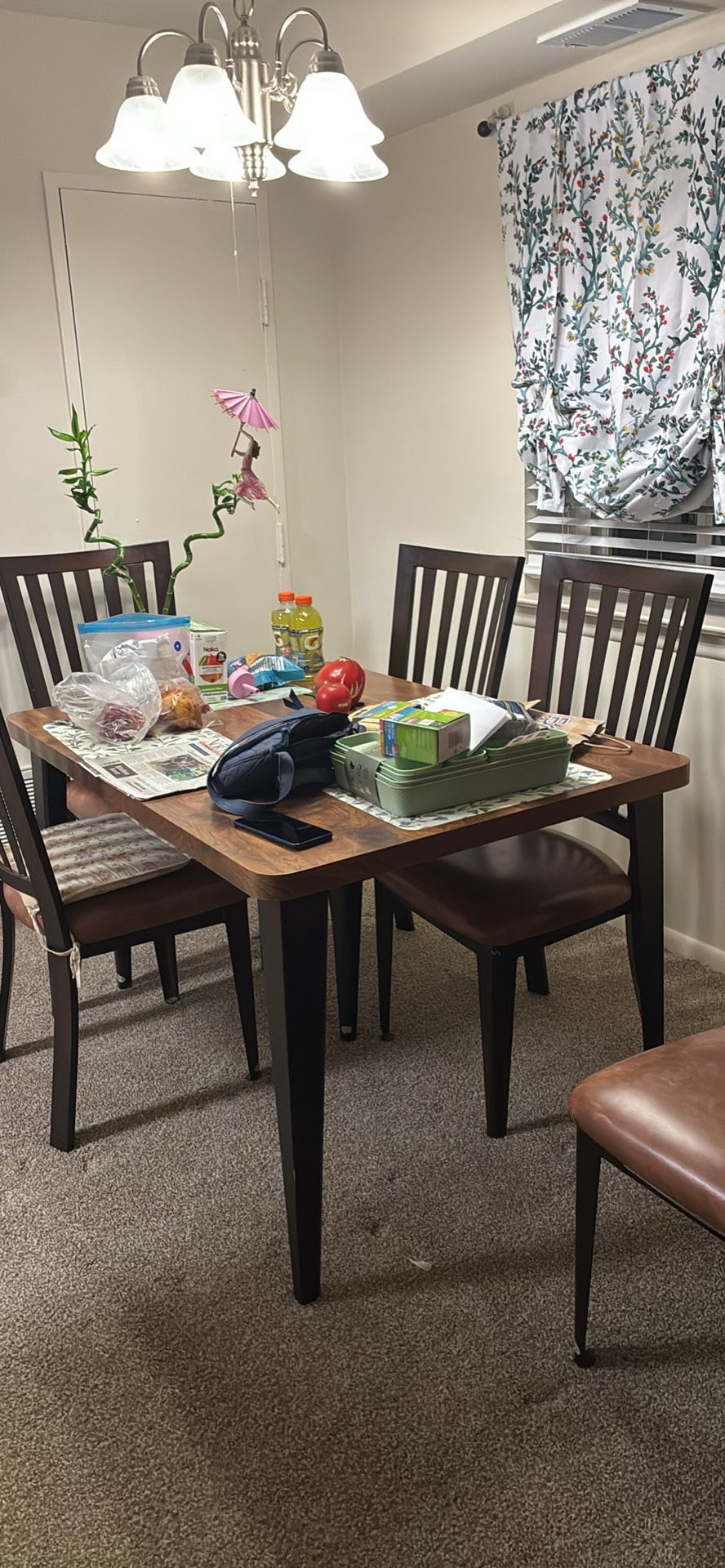 Six Dining Table Chairs 
