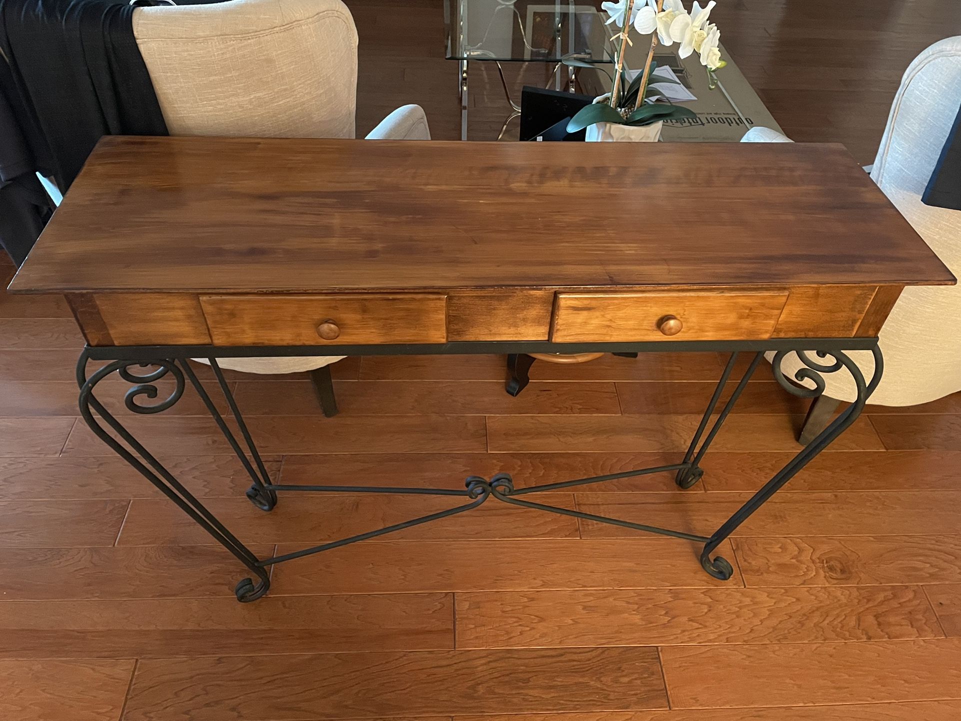 Console Table Side End Iron