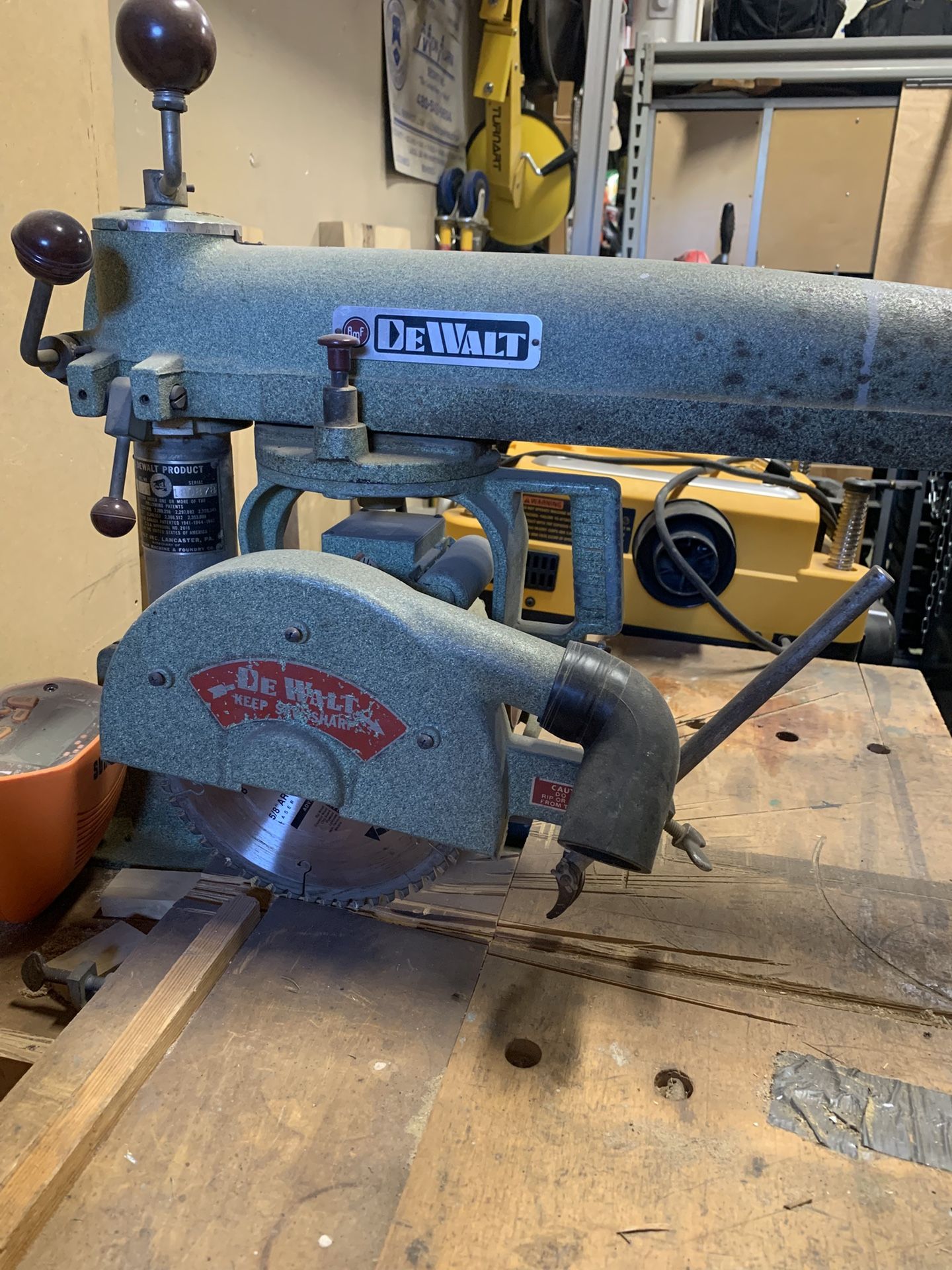 Dewalt Radial Arm Saw