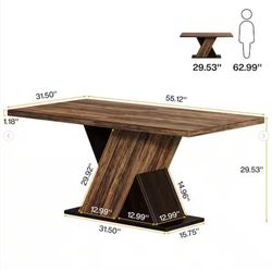 Sealey Farmhouse Dining table 55”