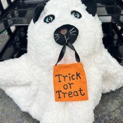 Ashland Halloween Ghost Dog Pillow
