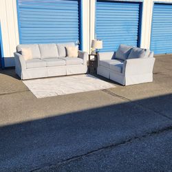 Sofa Loveseat Set Excellent Condition FREE DELIVERY