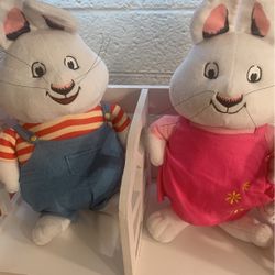 Max And Ruby Plushy Read Description 
