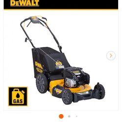 DEWALT 21 in. 163cc Briggs and Stratton 725Exi Engine Rear Wheel Drive 3-in-1 Gas Self Propelled Walk Behind Lawn Mower