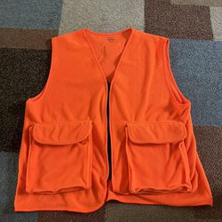 Cabela’s Hunting Vest Orange Size L Regular Blazer Safety Vest
