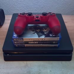 Sony PS4 Slim 1 Terabyte model with 3 games included