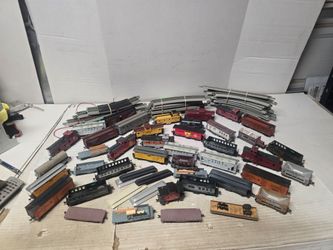 train and  ho track rail  needs works for parts