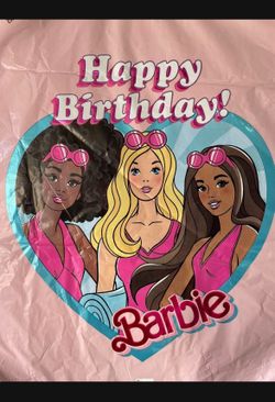 Barbie x28 Happy Birthday Balloons $18.00