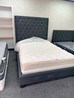 Ultimate bed frames all sizes available tall available in king Queen delivery available!