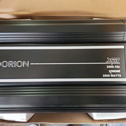 Orion XTR2500.1DZ 2500W RMS Class D Mono Subwoofer Amplifier 10000W Max Power
