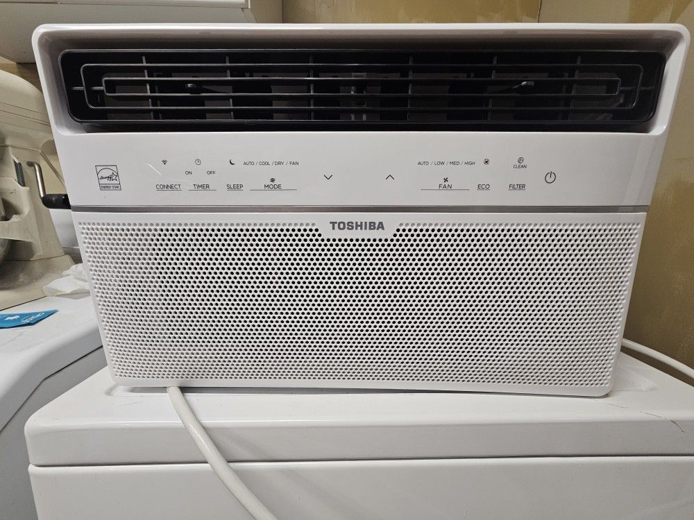 Toshiba 8,000 BTU Smart Wi-Fi Touch Control Window Air Conditioner w/Remote