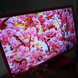 32 Inch Pink Led TV/with Remote Excellent Cond!