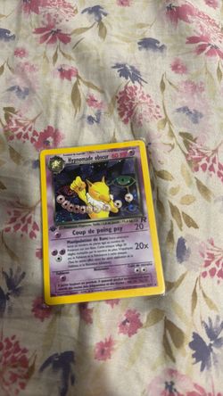 Pokemon holo 1st edition