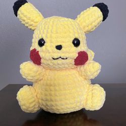 Crochet Pikachu Plushie