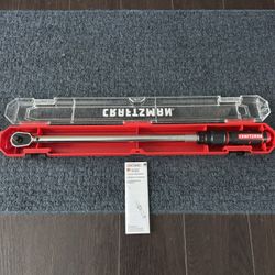 Craftsman Micrometer Torque Wrench
