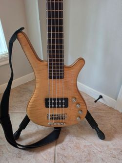 Warwick F.N.A. 5 string bass guitar